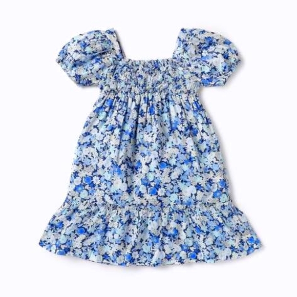 GAP Other - Gap Baby Girls Floral Puff Sleeve Dress – 18-24 Months
